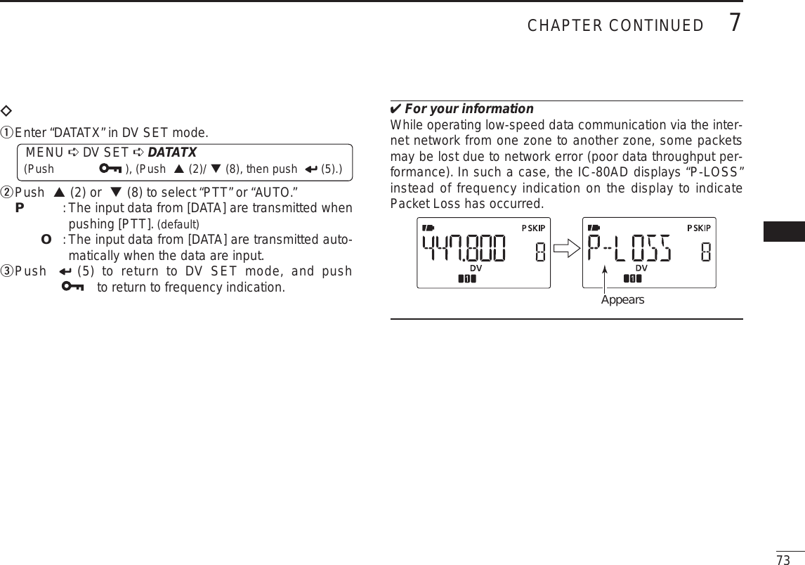 Page 21 of ICOM orporated 315500 VHF/UHF Amateur Transceiver User Manual 2