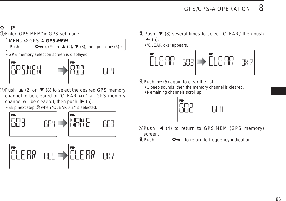 Page 33 of ICOM orporated 315500 VHF/UHF Amateur Transceiver User Manual 2