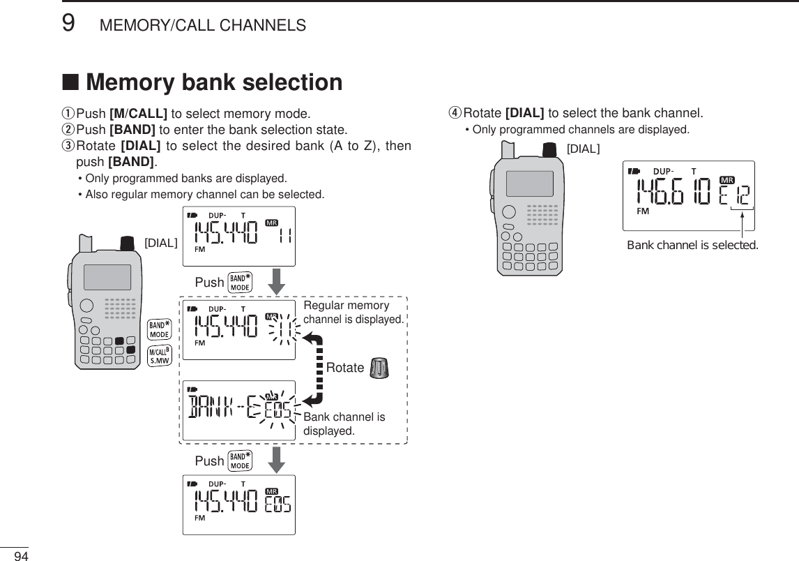 Page 42 of ICOM orporated 315500 VHF/UHF Amateur Transceiver User Manual 2