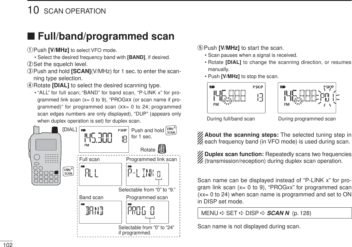 Page 50 of ICOM orporated 315500 VHF/UHF Amateur Transceiver User Manual 2