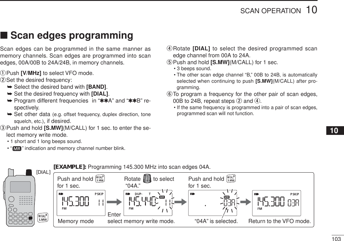 Page 51 of ICOM orporated 315500 VHF/UHF Amateur Transceiver User Manual 2