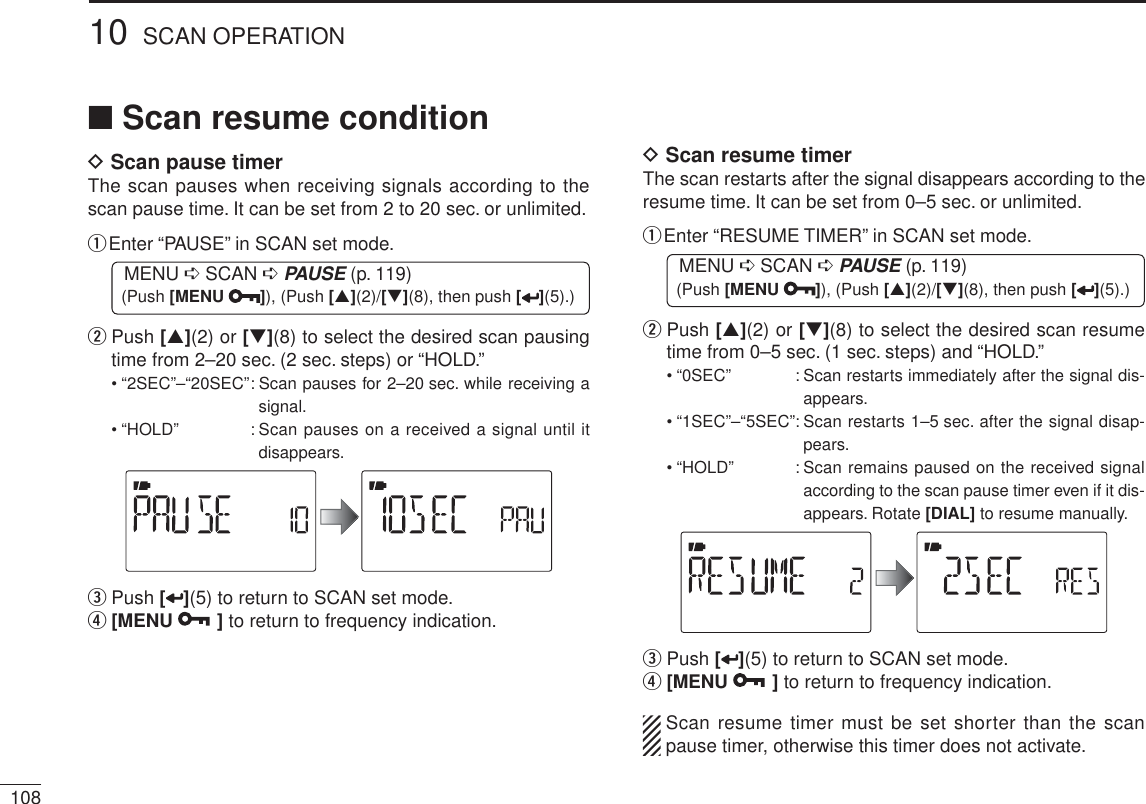 Page 56 of ICOM orporated 315500 VHF/UHF Amateur Transceiver User Manual 2