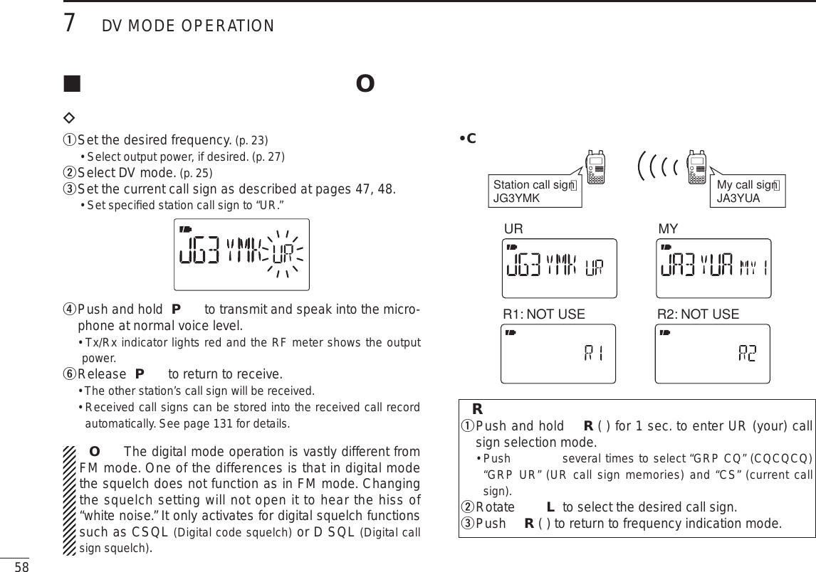 Page 6 of ICOM orporated 315500 VHF/UHF Amateur Transceiver User Manual 2