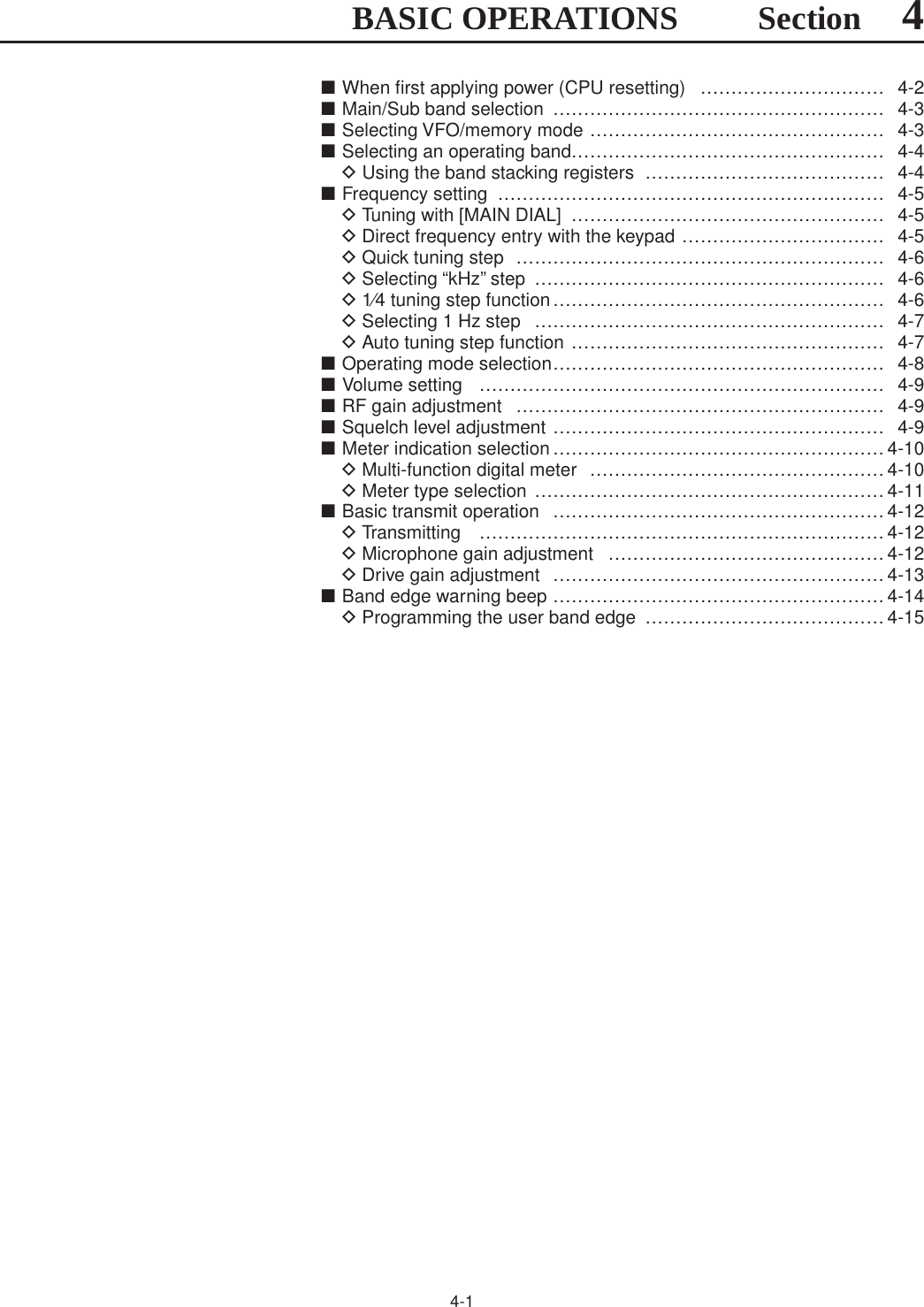 Page 22 of ICOM orporated 361500 HF/50 MHz Transceiver User Manual 