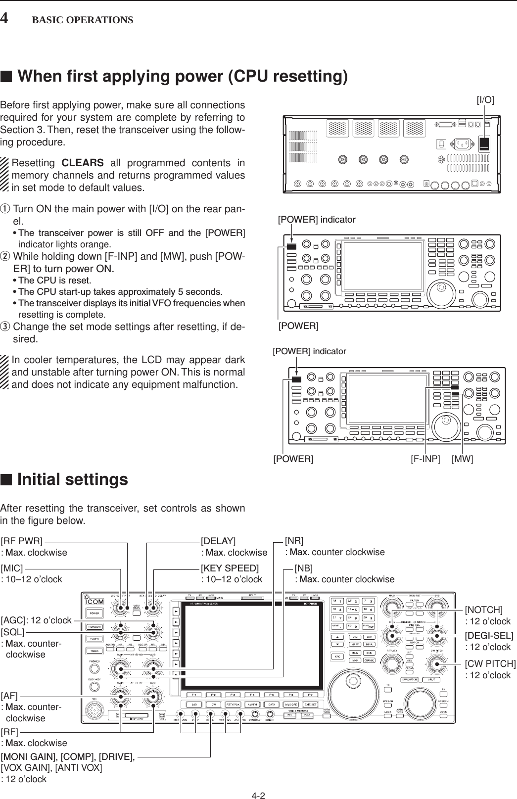 Page 23 of ICOM orporated 361500 HF/50 MHz Transceiver User Manual 
