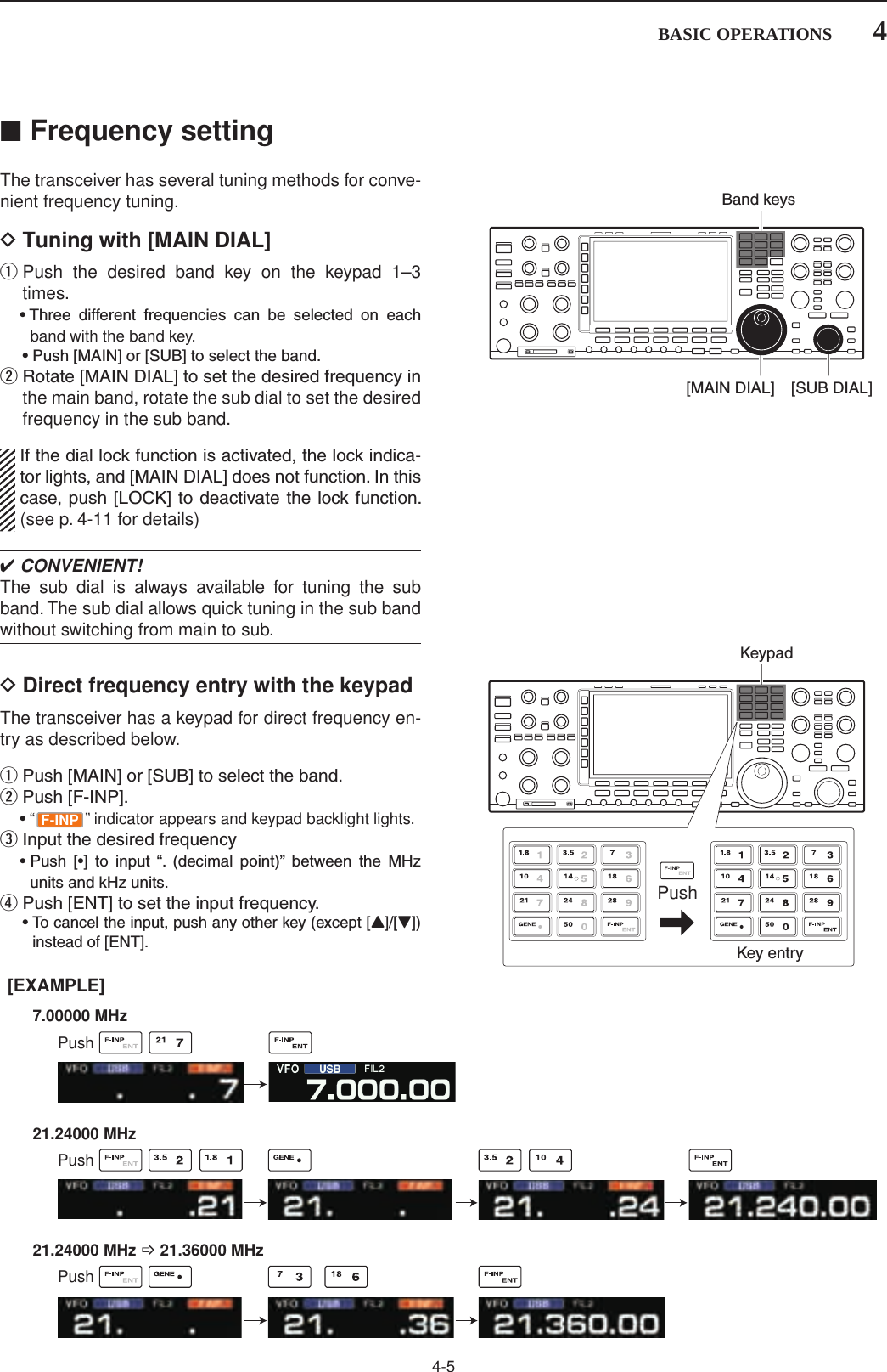 Page 26 of ICOM orporated 361500 HF/50 MHz Transceiver User Manual 