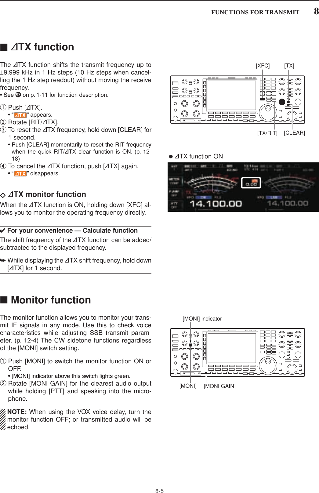 Page 55 of ICOM orporated 361500 HF/50 MHz Transceiver User Manual 