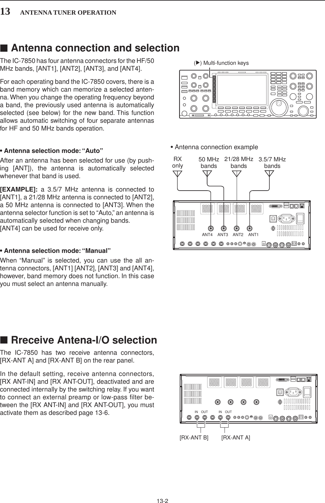 Page 60 of ICOM orporated 361500 HF/50 MHz Transceiver User Manual 