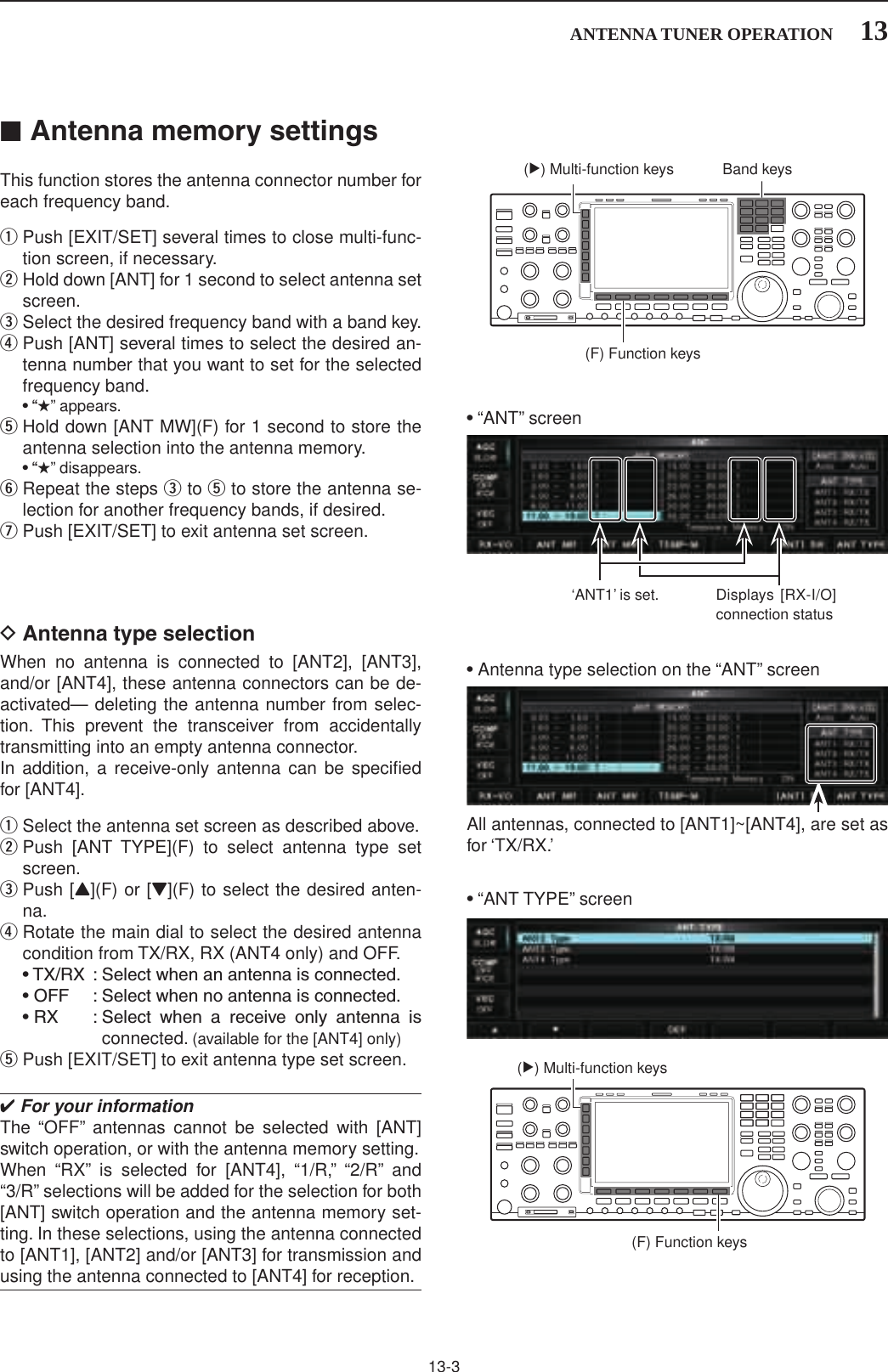 Page 61 of ICOM orporated 361500 HF/50 MHz Transceiver User Manual 