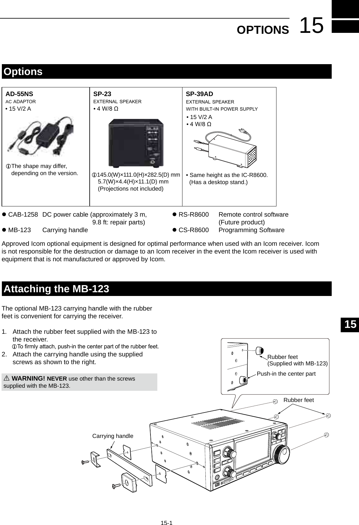 Page 87 of ICOM orporated 381800 IC-R8600 User Manual 