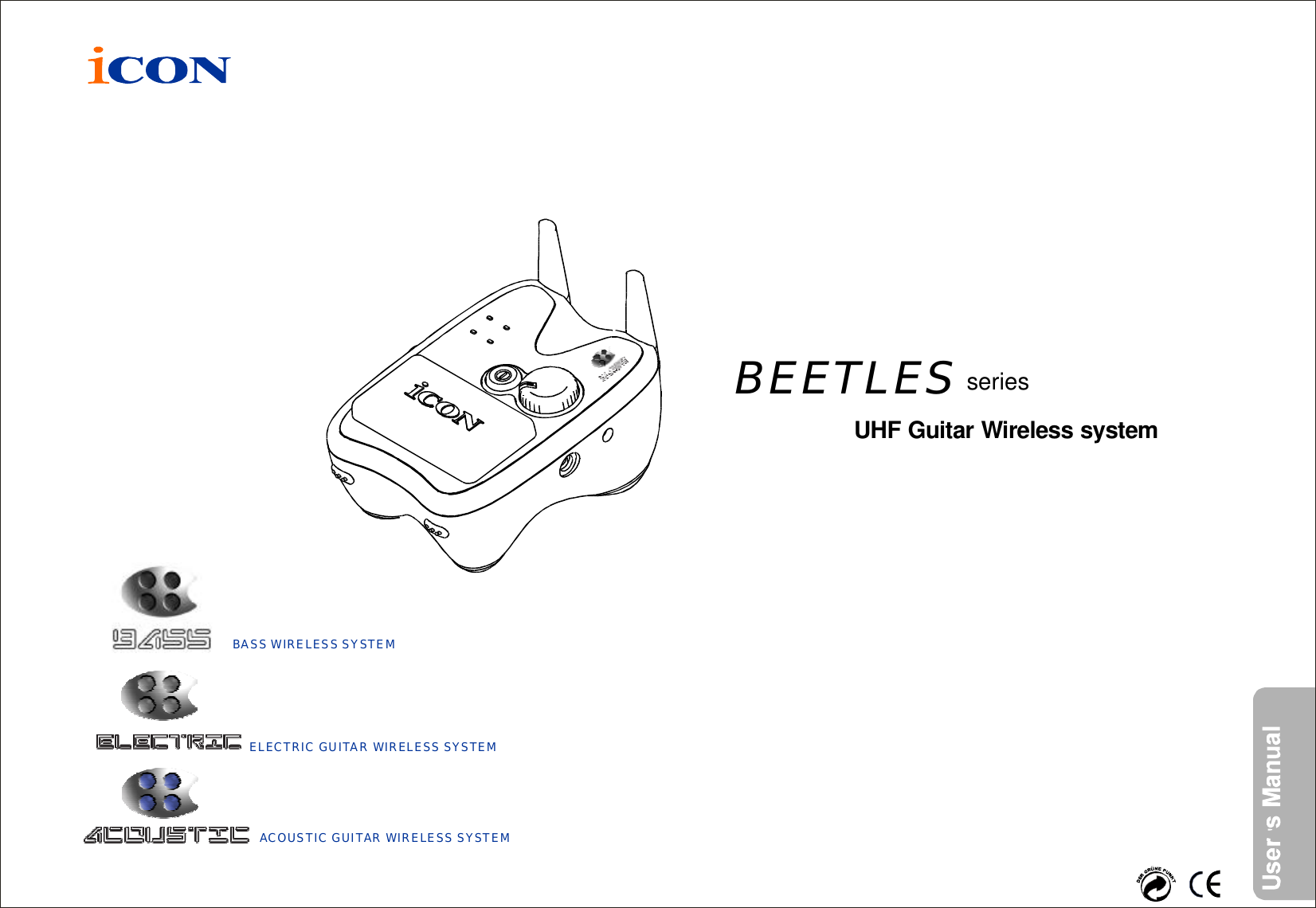 BEETLES seriesUHFGuitarWirelesssystemBASSWIRELESSSYSTEMACOUSTICGUITARWIRELESSSYSTEMELECTRICGUITARWIRELESSSYSTEM