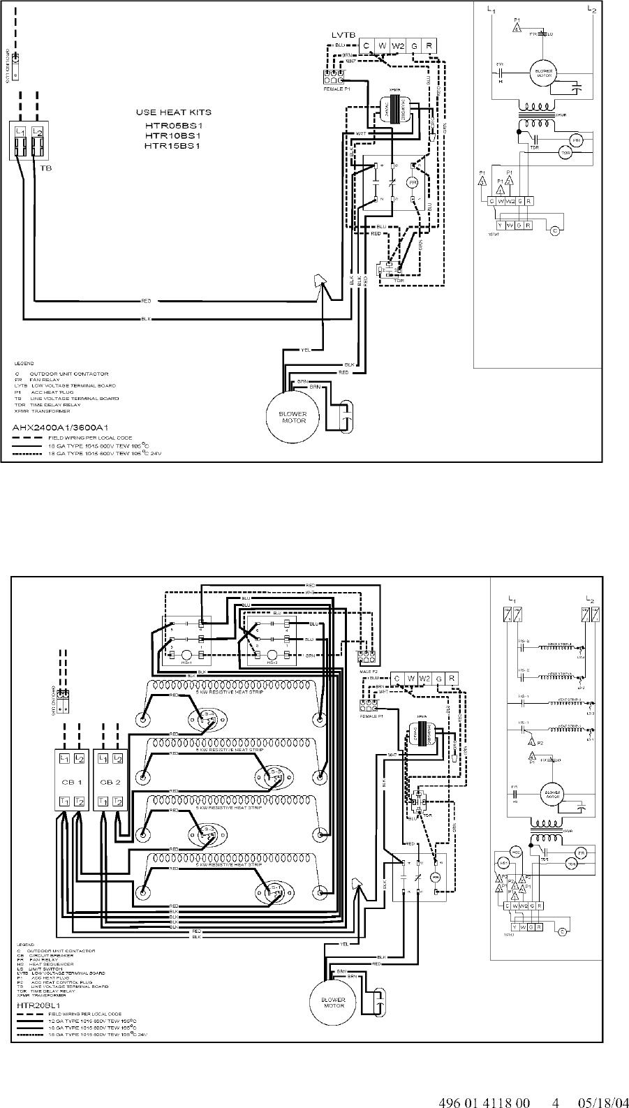 Page 4 of 6 - ICP AHX3600A1 User Manual  FAN COIL - Manuals And Guides L0504443