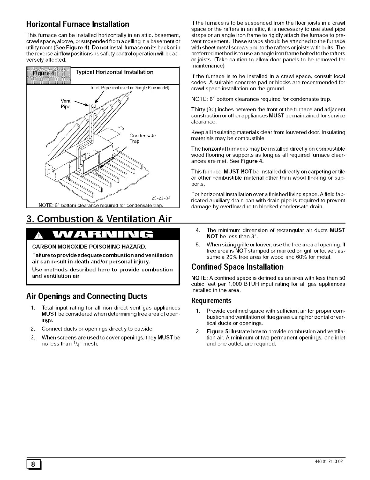 ICP C9MPV075F12B1 User Manual 90+ 2 STAGE & VARIABLE SPEED BLOWER GAS