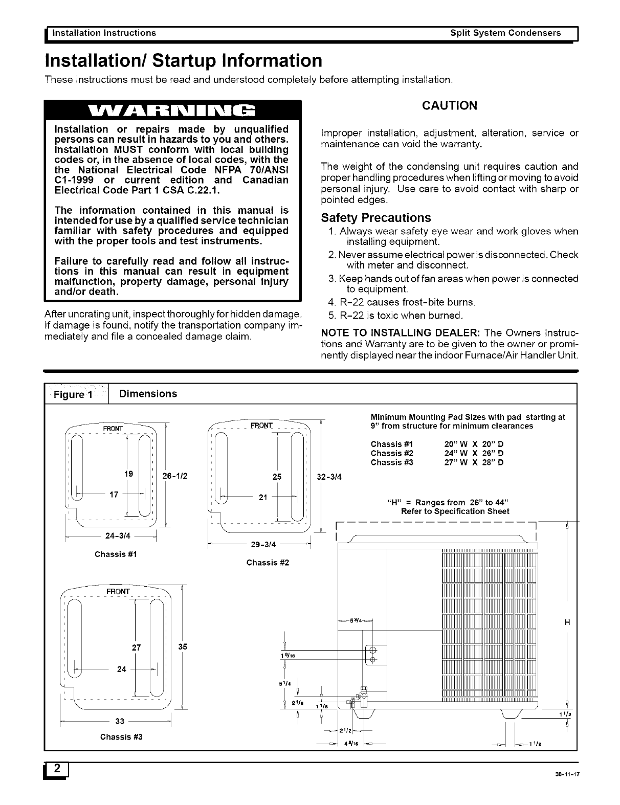 ICP CAC018AKA1 User Manual CONDENSING UNIT Manuals And Guides L0522744