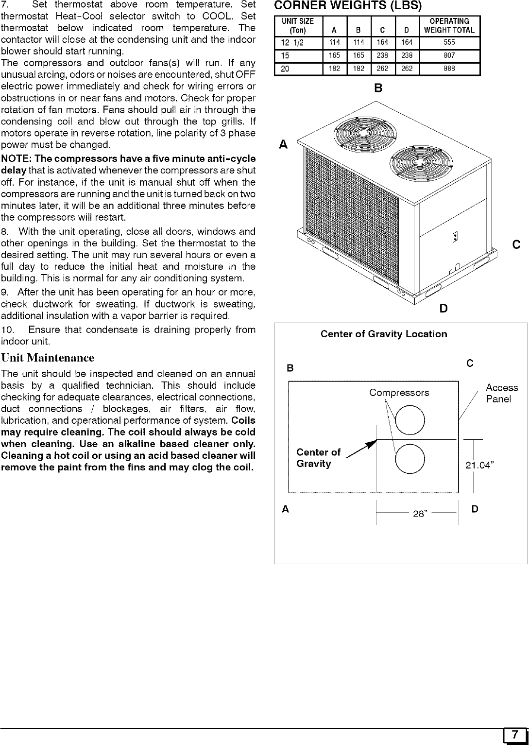 Page 7 of 10 - ICP  Air Conditioner/heat Pump(outside Unit) Manual L0523208