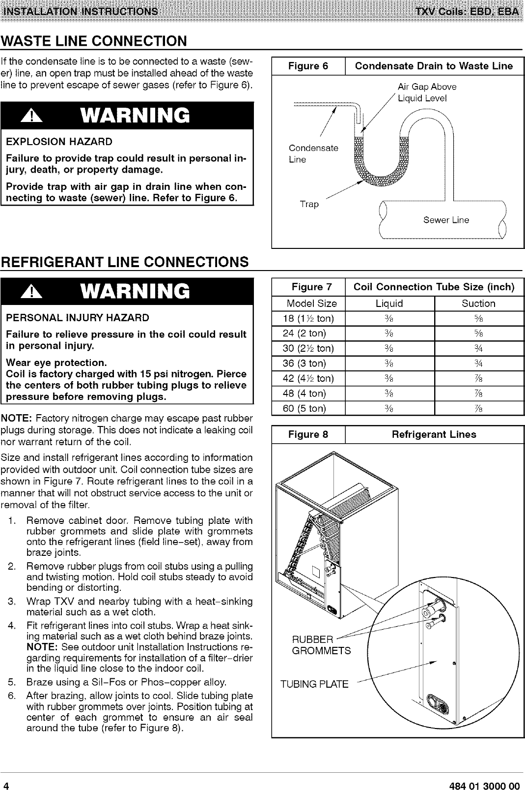 Page 4 of 6 - ICP  Evaporator Coils Manual L0604332