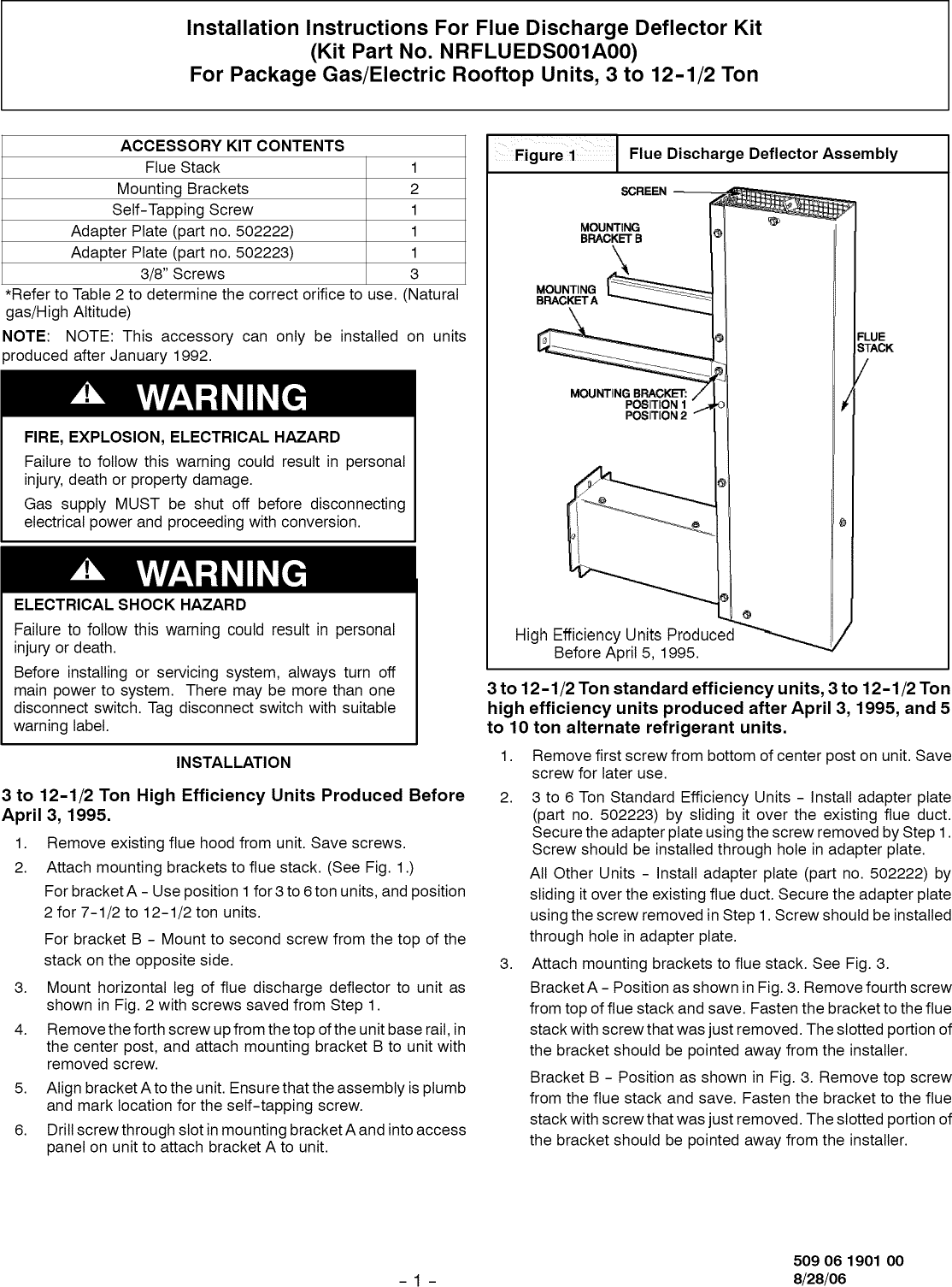Page 1 of 3 - ICP  Controls And HVAC Accessories Manual L0909202
