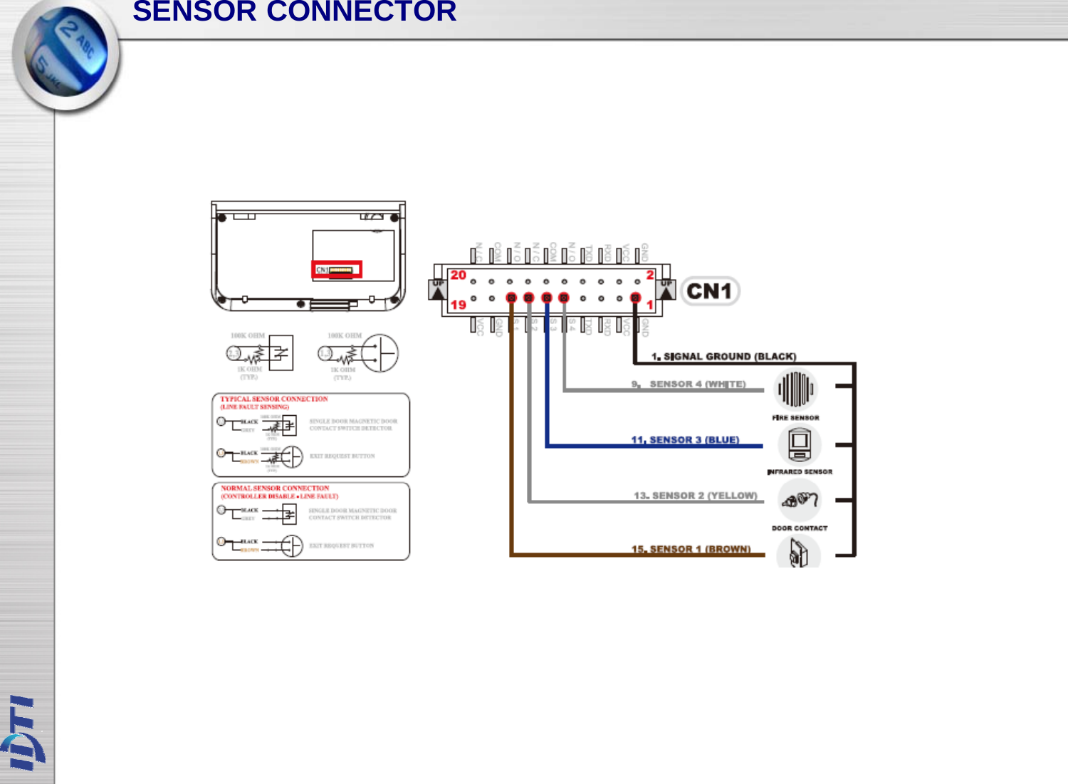 SENSOR CONNECTOR