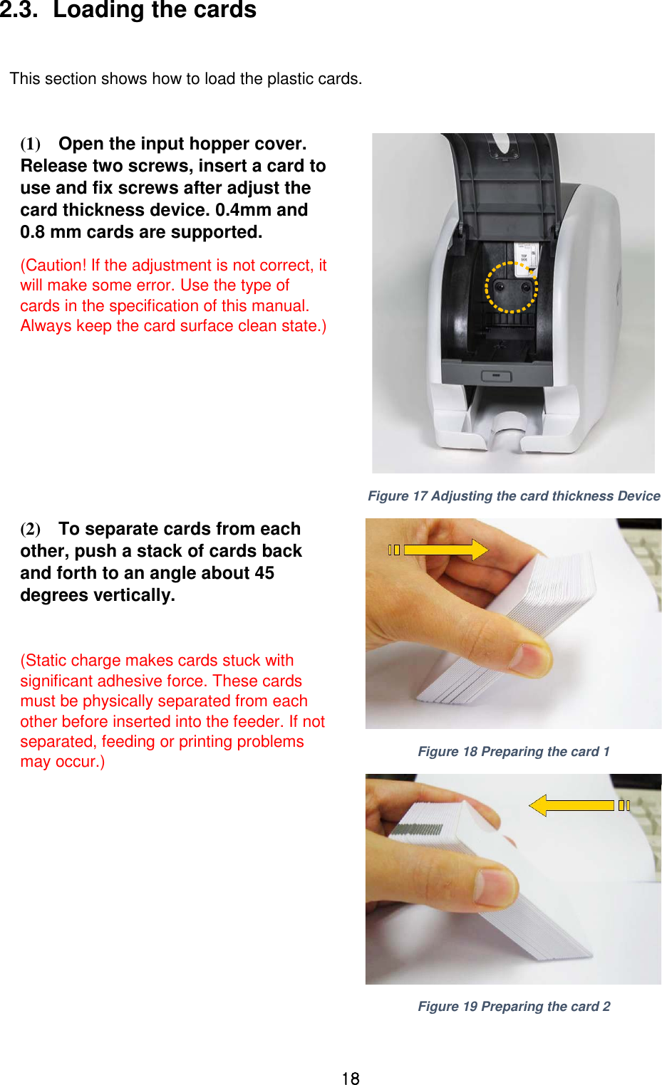 Page 18 of IDP SMART-31 Card Printer User Manual 