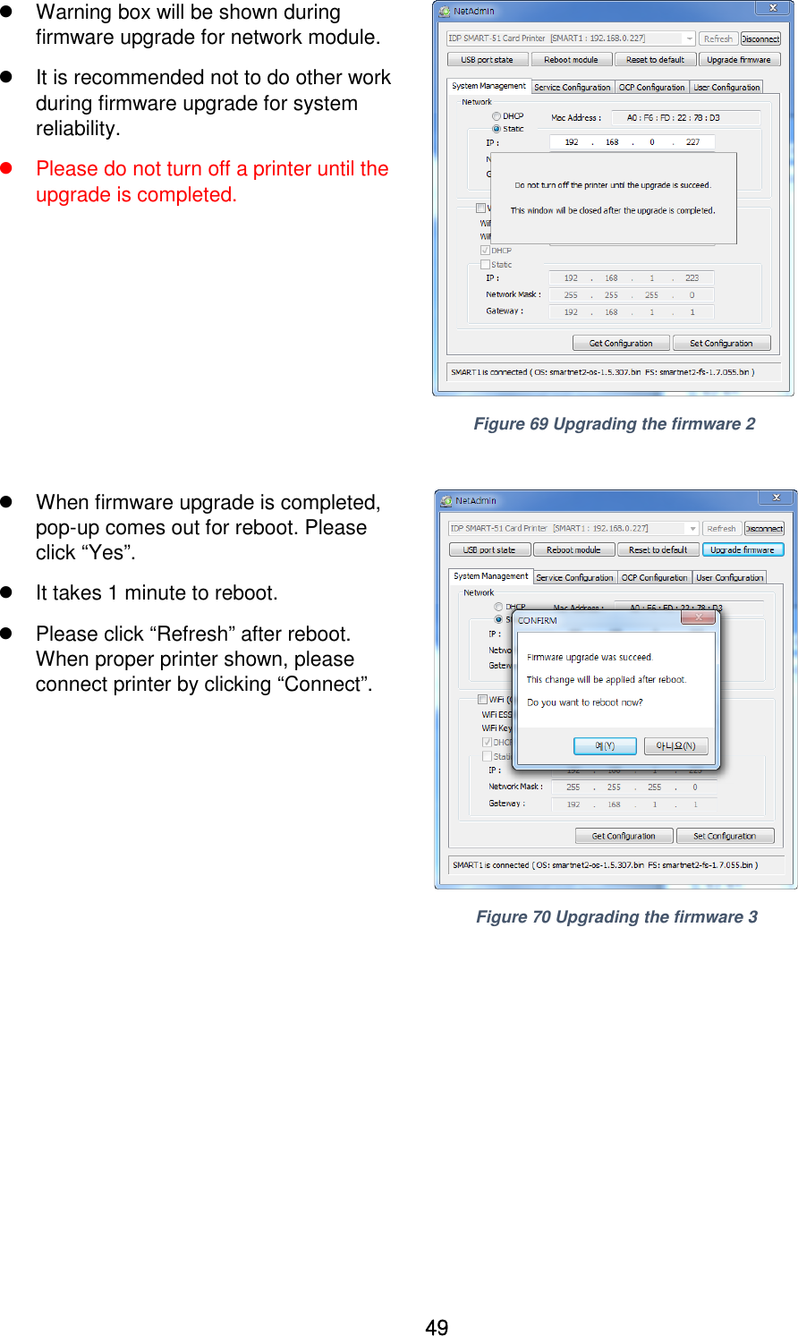 Page 49 of IDP SMART-31 Card Printer User Manual 