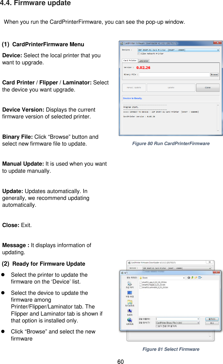 Page 60 of IDP SMART-31 Card Printer User Manual 