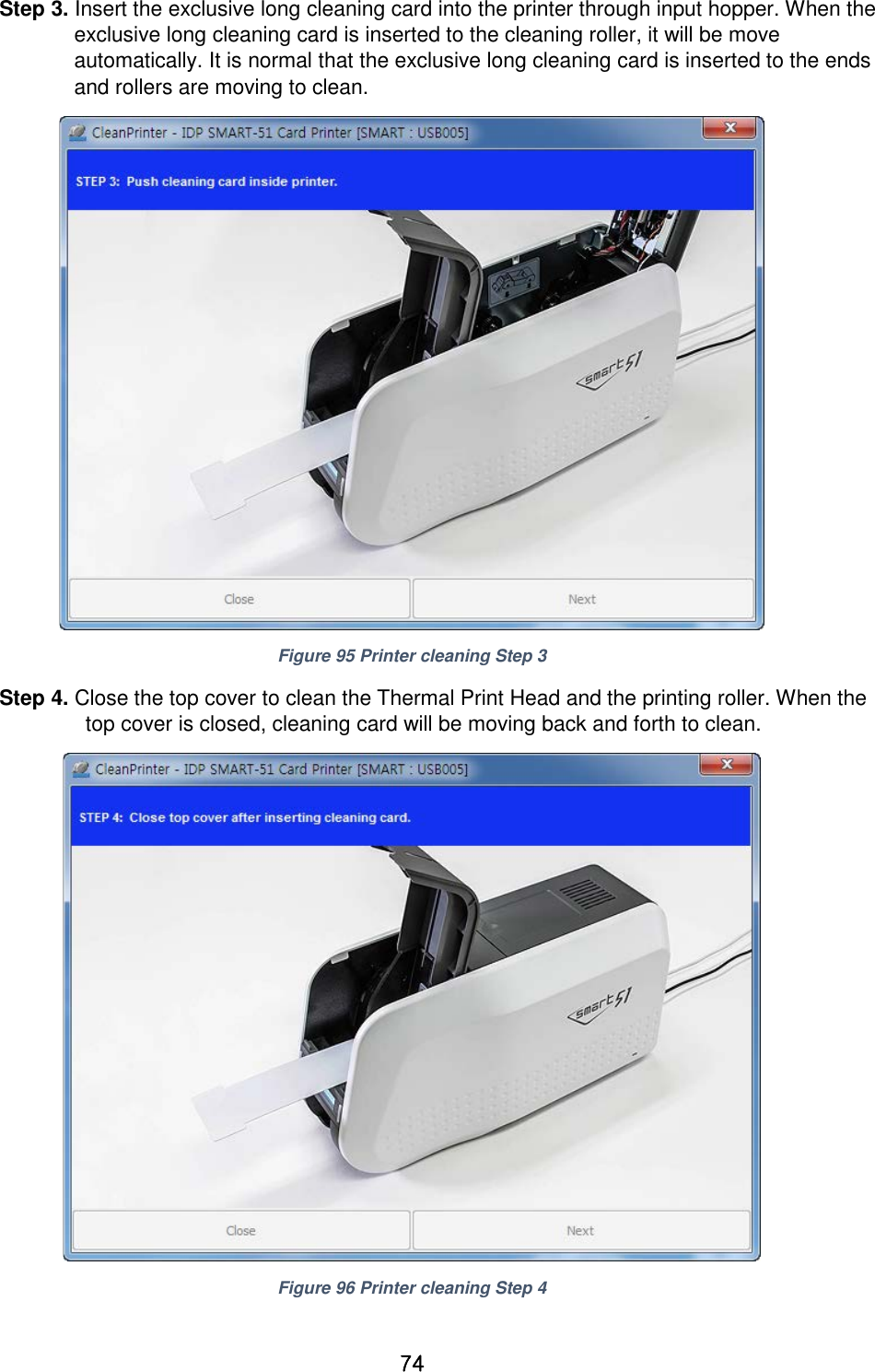 Page 74 of IDP SMART-31 Card Printer User Manual 