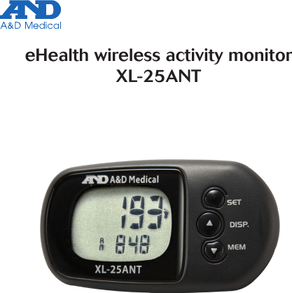 eHealth wireless activity monitorXL-25ANT