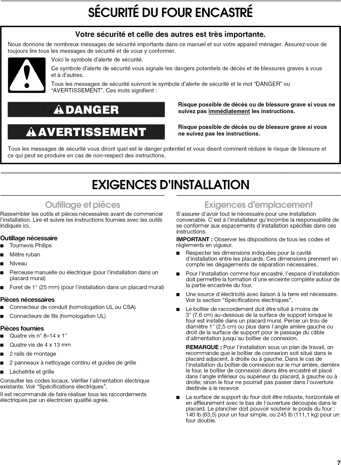Page 7 of 12 - IKEA  Built In Oven, Electric Manual L0905143