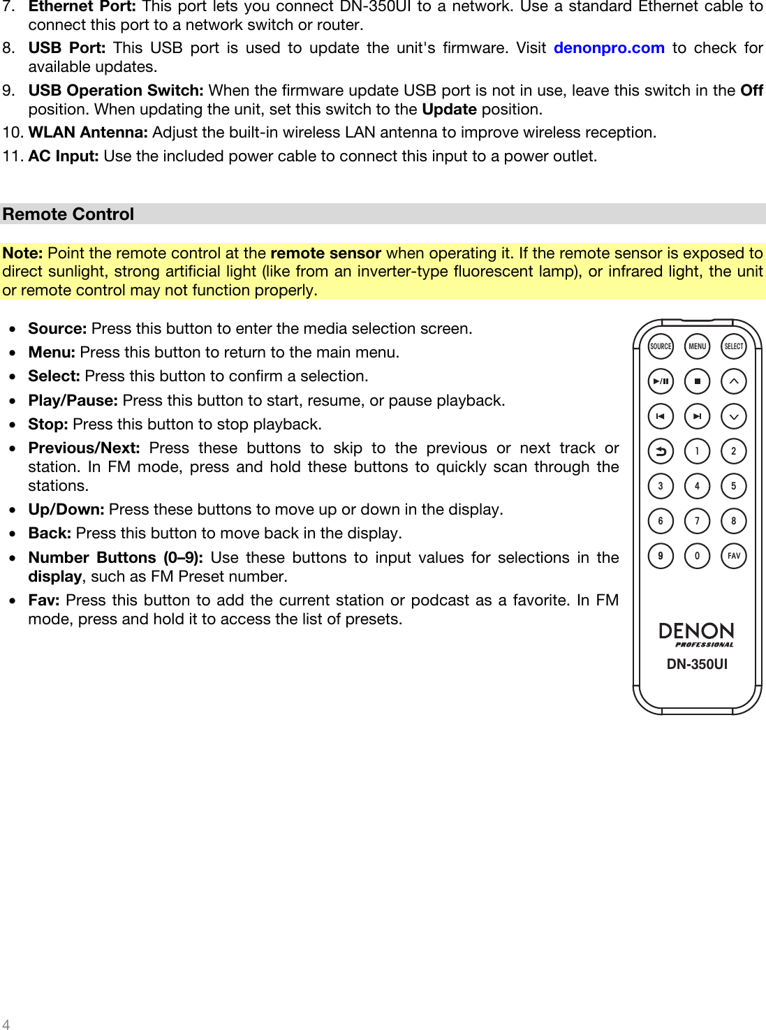 Inmusic Dp28 Internet Radio Player User Manual - 