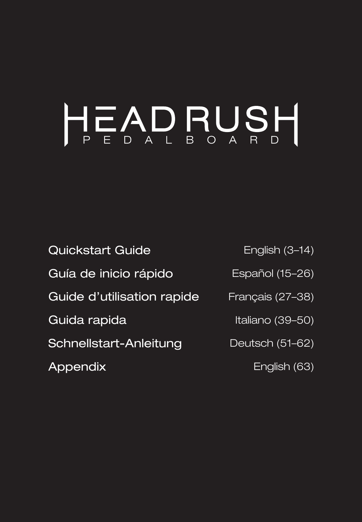 headrush pedalboard bedienungsanleitung deutsch