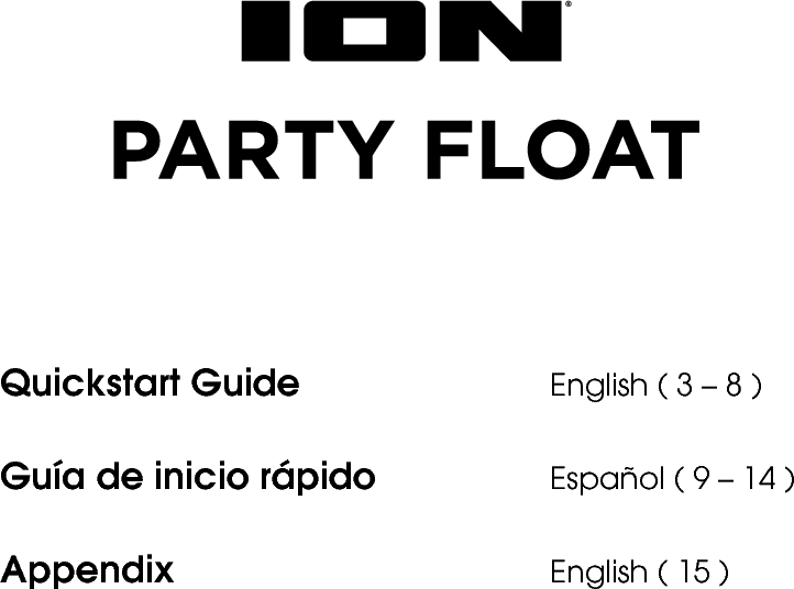ION Audio ISP107 Waterproof Floating Boombox with Cupholders and Pong