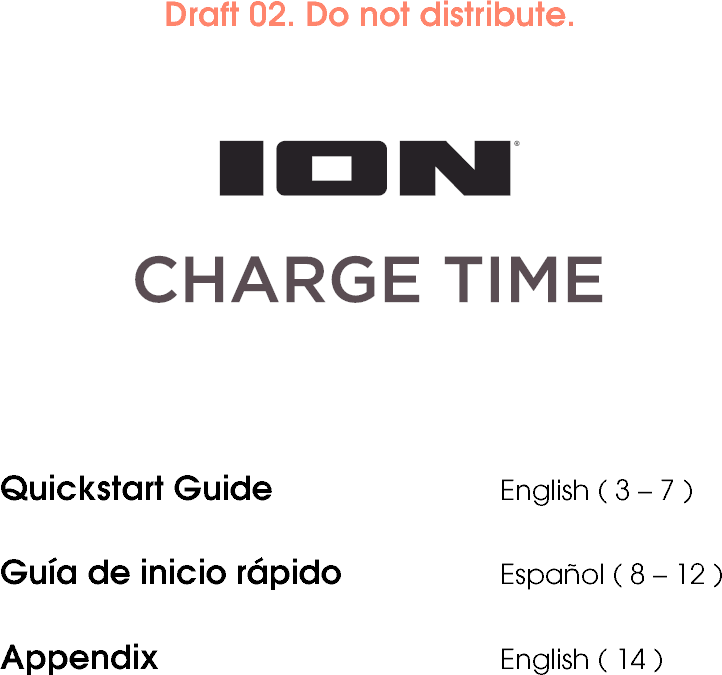 ION Audio ISP99S Stereo Alarm Clock Wireless Phone Charge User Manual