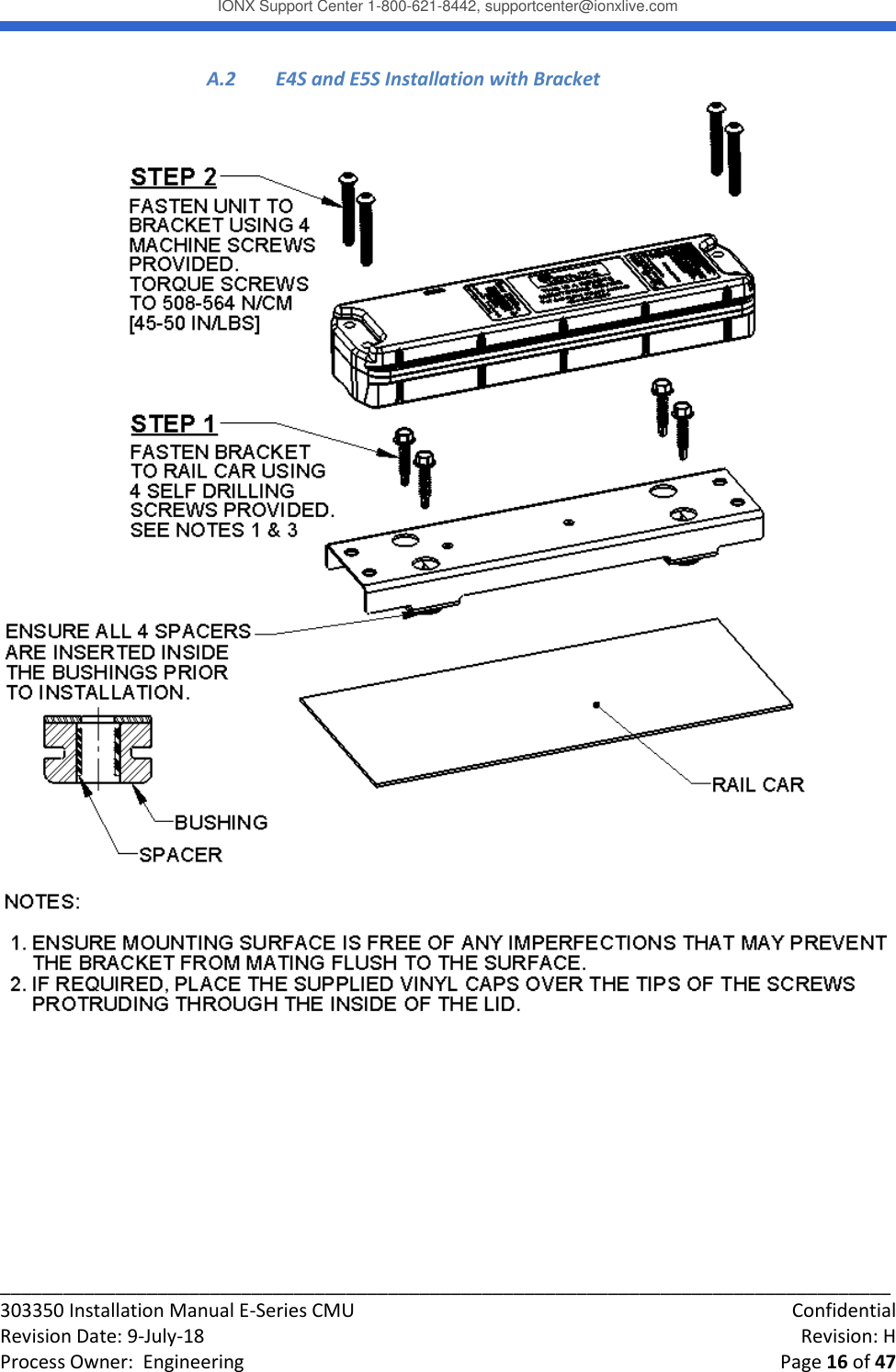 Page 16 of IONX CMUE6-A Communications Manager Unit User Manual Working T4 Install