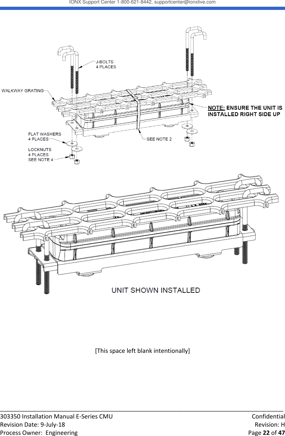 Page 22 of IONX CMUE6-A Communications Manager Unit User Manual Working T4 Install