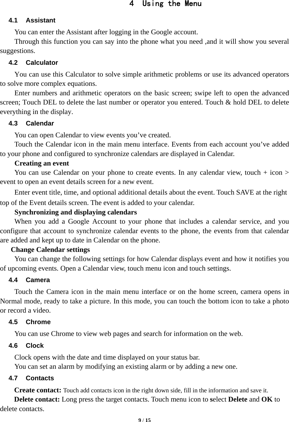 Page 9 of IPRO TECHNOLOGY IPROAMBER6 Mobile Phone User Manual 