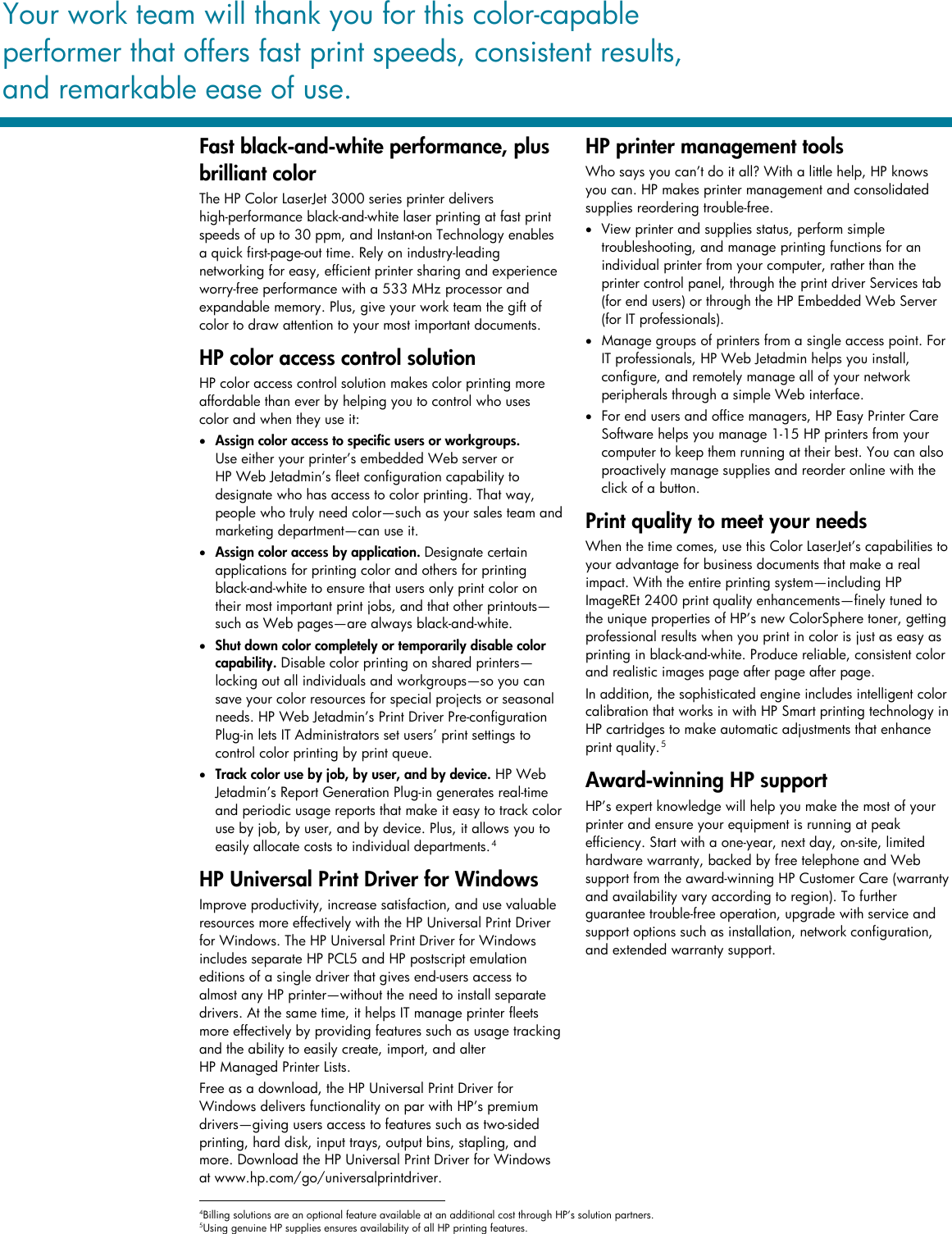 Page 3 of 4 - Ibm Ibm-3000-Series-Users-Manual- HP Color LaserJet 4650 Series Printer  Ibm-3000-series-users-manual