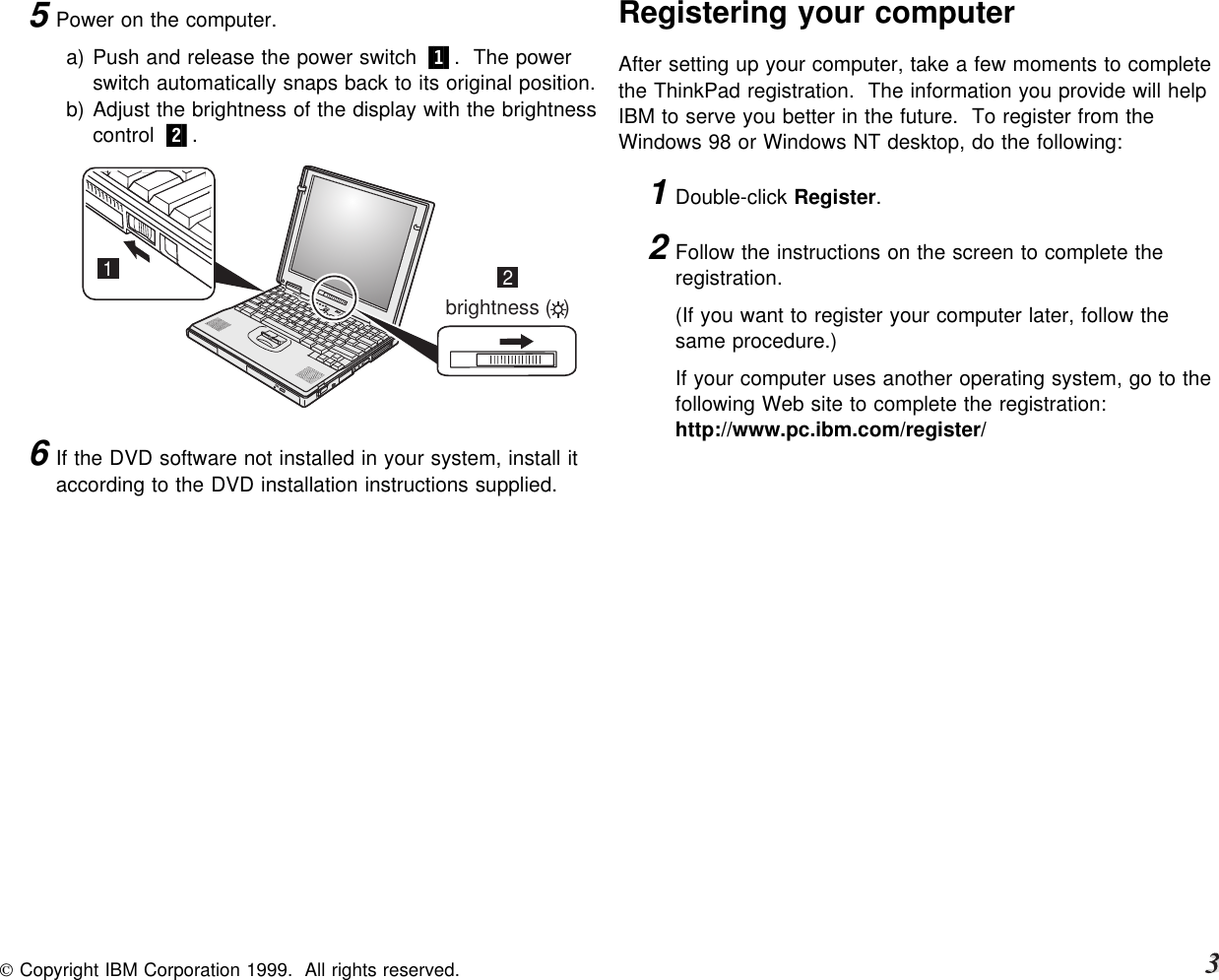 Page 3 of 4 - Ibm Ibm-Thinkpad-600X-Users-Manual- C79IEMST  Ibm-thinkpad-600x-users-manual