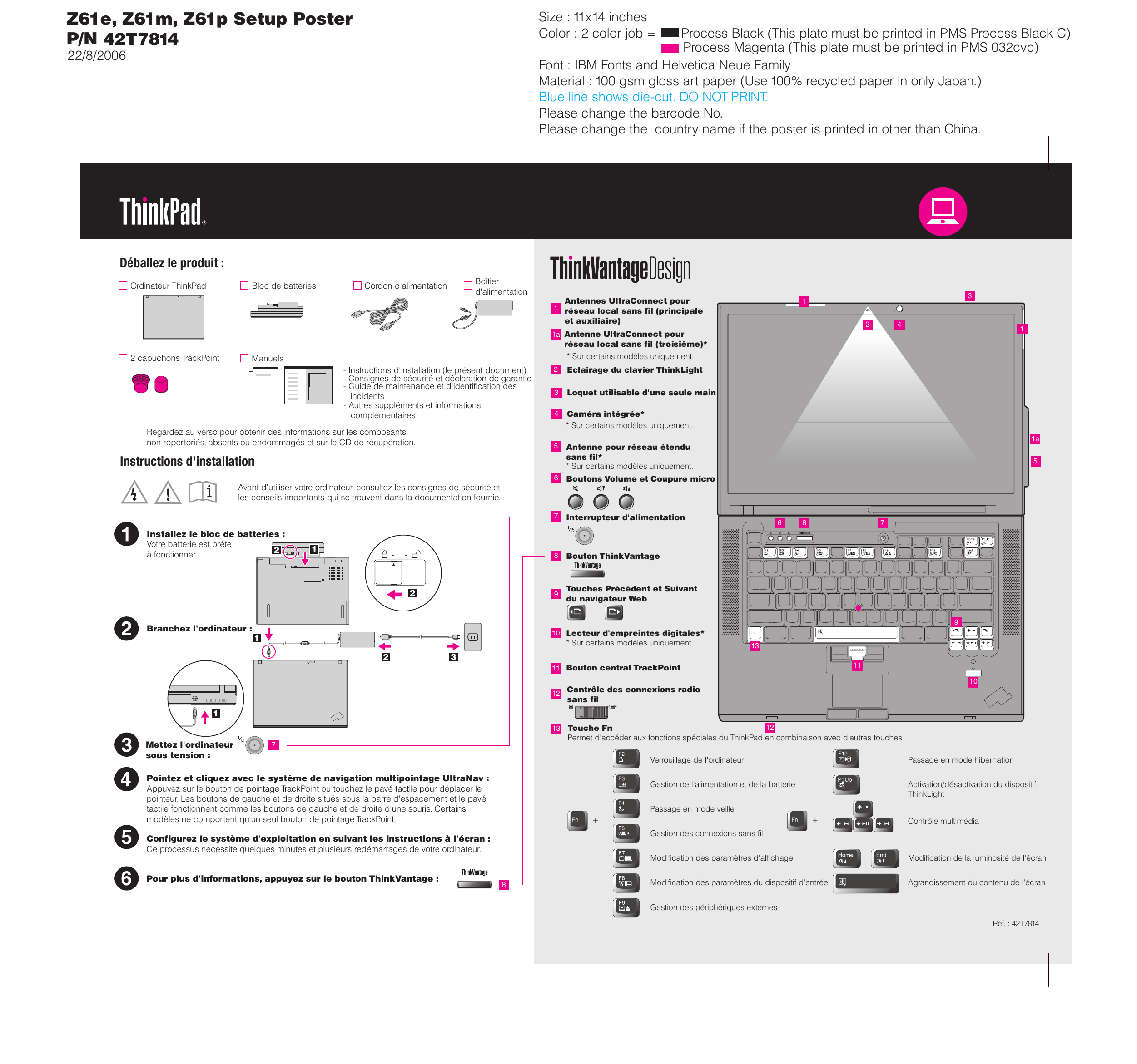 Page 1 of 2 - Ibm Ibm-Thinkpad-Z61E-Users-Manual- 42T7813_p1  Ibm-thinkpad-z61e-users-manual