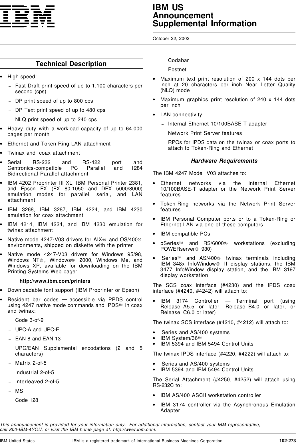 Page 4 of 12 - Ibm Ibm-V03-Users-Manual- C2856  Ibm-v03-users-manual