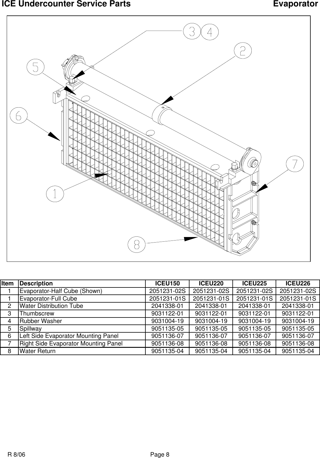 Page 10 of 12 - Ice-O-Matic Ice-O-Matic-Iceu150-Users-Manual- ICEU 150 220 225 226  Ice-o-matic-iceu150-users-manual