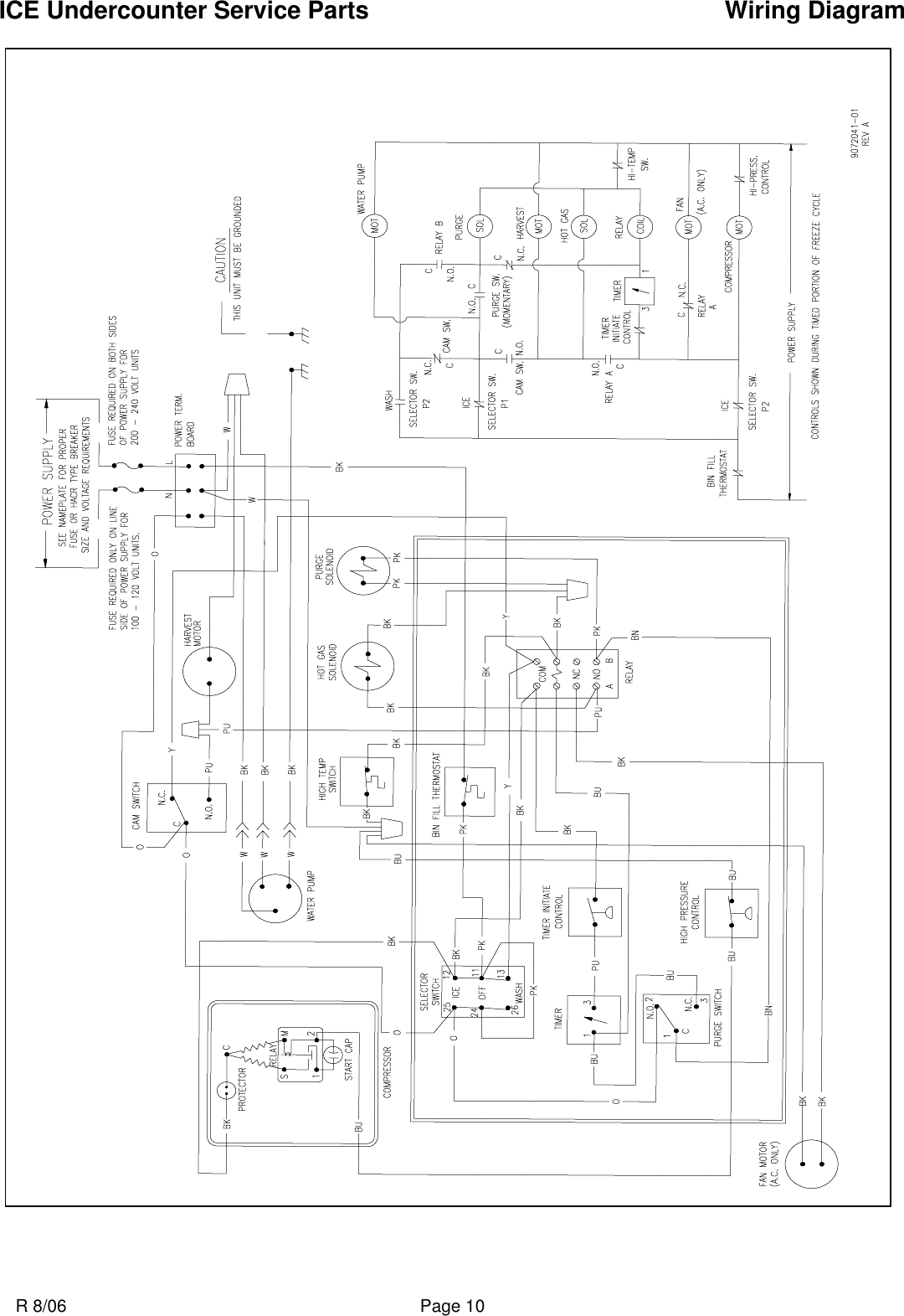 Page 12 of 12 - Ice-O-Matic Ice-O-Matic-Iceu150-Users-Manual- ICEU 150 220 225 226  Ice-o-matic-iceu150-users-manual