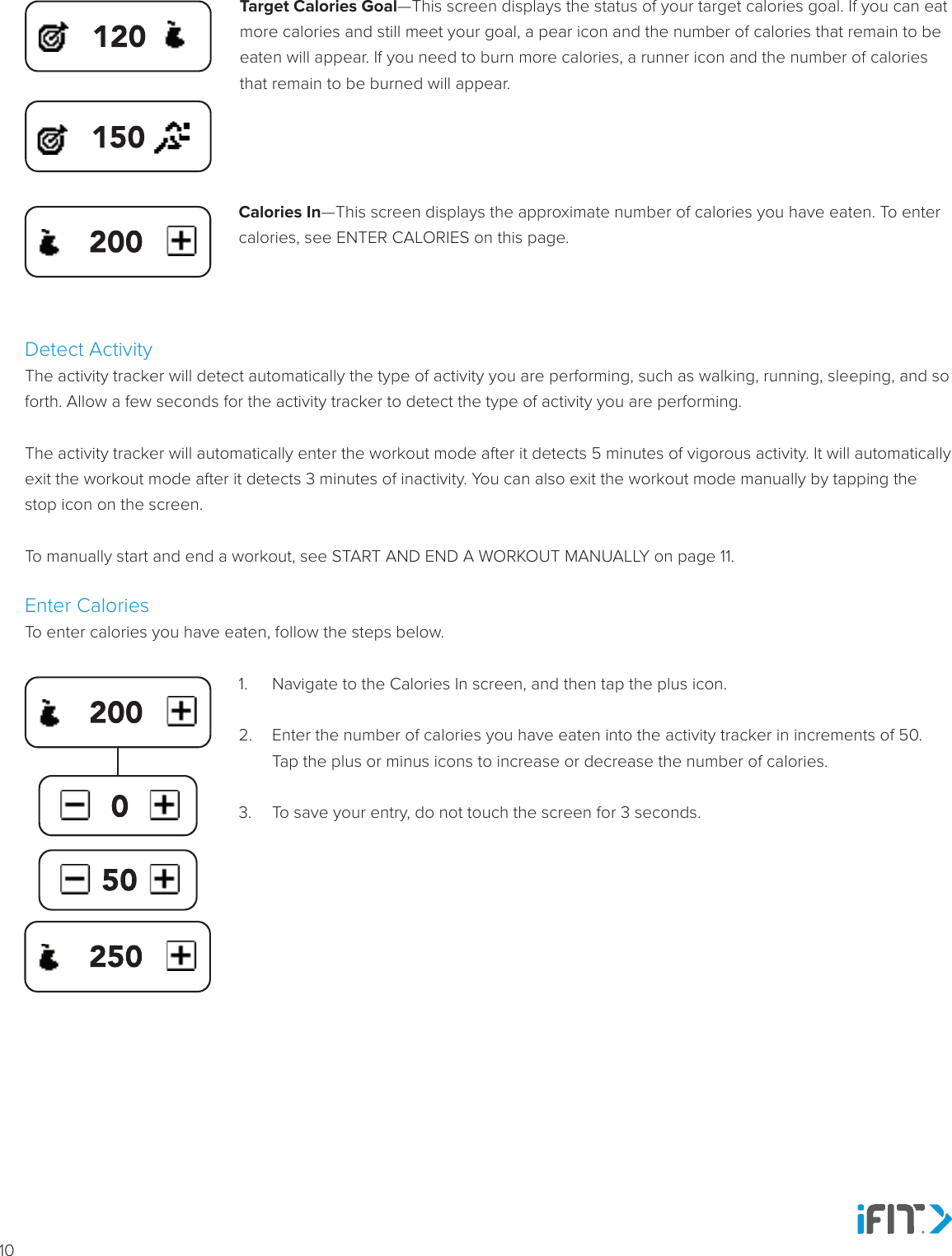 Page 12 of Icon Health and Fitness VUEHR15 Vue HR User Manual IFNHRD115 0 390771 EN  indd