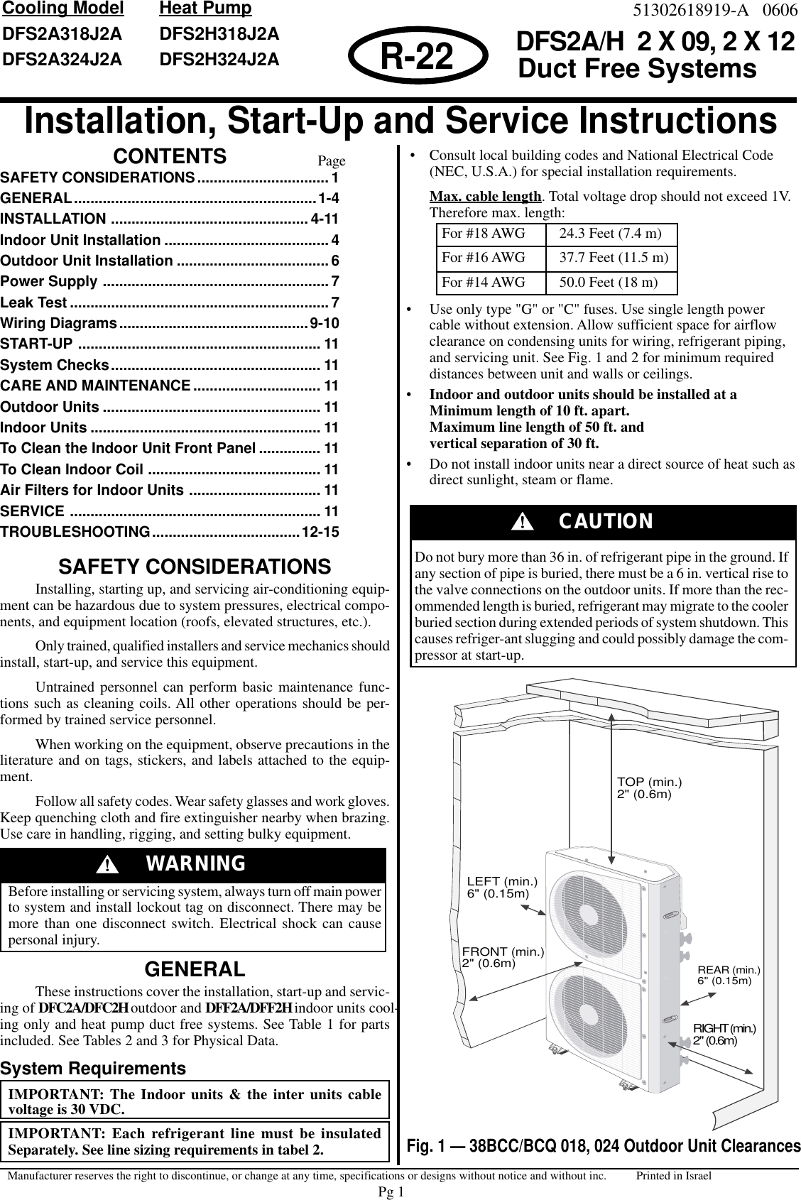 Icp Das Usa R 22 Duct Free Systems Dfs2A318J2A Users Manual