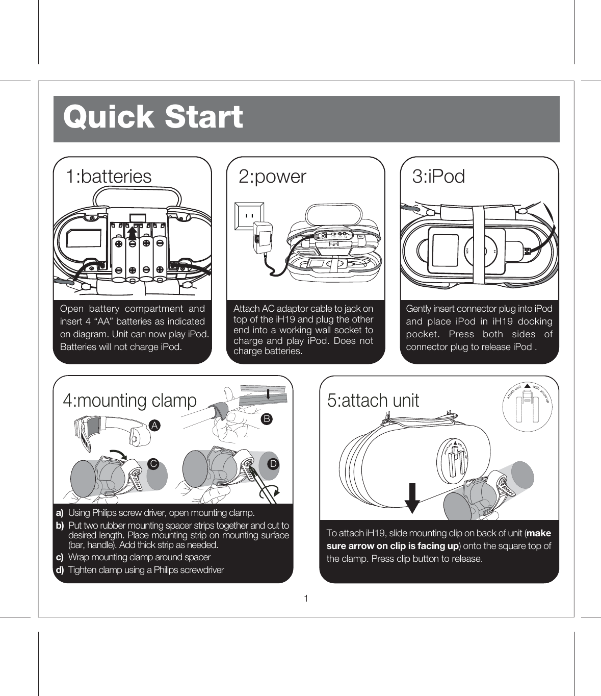 Page 3 of 10 - Ihome Ihome-Ih19-Users-Manual-  Ihome-ih19-users-manual