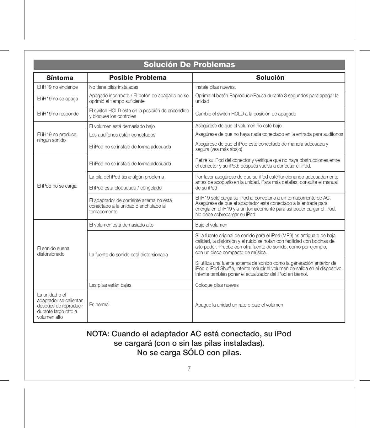 Page 9 of 10 - Ihome Ihome-Ih19-Users-Manual-  Ihome-ih19-users-manual