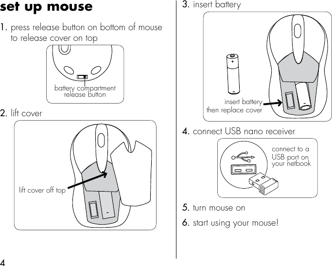 Page 4 of 8 - Ihome Ihome-Ih-M182Zb-Users-Manual-  Ihome-ih-m182zb-users-manual