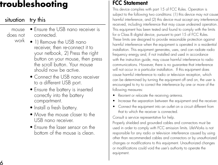 Page 6 of 8 - Ihome Ihome-Ih-M182Zb-Users-Manual-  Ihome-ih-m182zb-users-manual