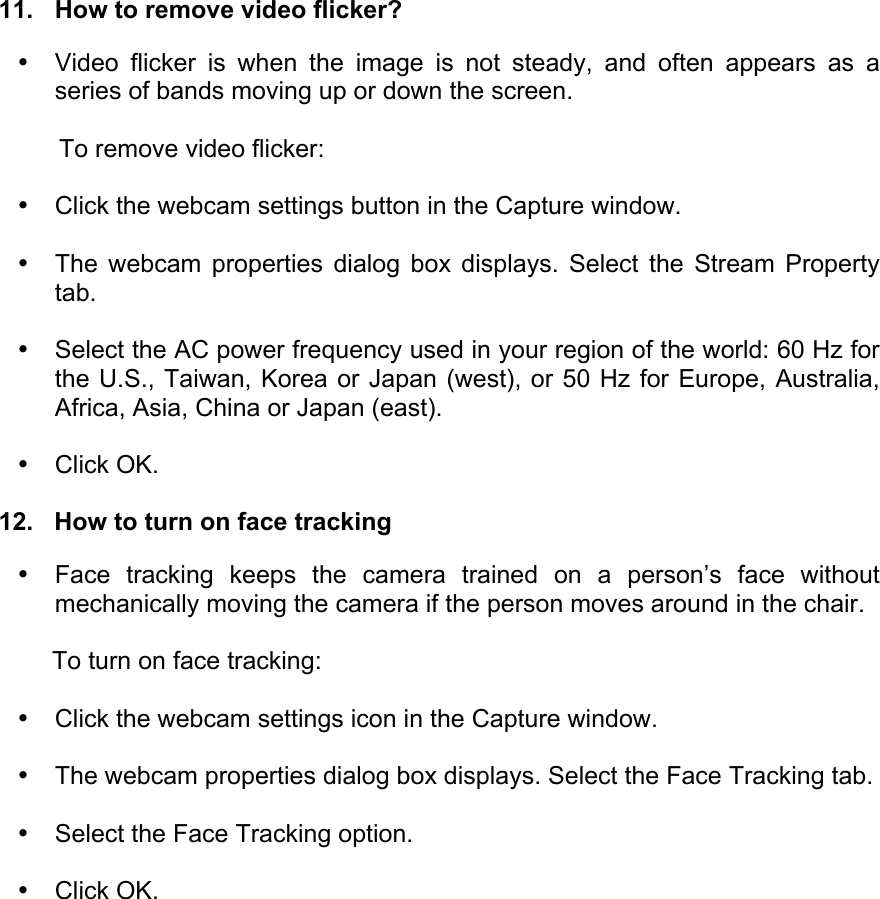 Page 5 of 7 - Ihome Ihome-Mylife-Ih-W310Ns-Users-Manual- MyLife Notebook Webcam 5.0 Megapixal  Ihome-mylife-ih-w310ns-users-manual