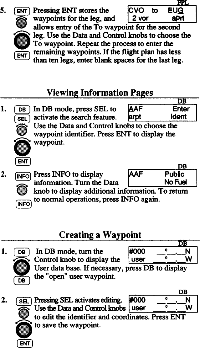 Page 4 of 4 - Ii-Morrow-Inc Ii-Morrow-Inc-Apollo-820-Flybuddy-Gps-820-Users-Manual- Apollo 820 Quick Reference Guide 561-0070  Ii-morrow-inc-apollo-820-flybuddy-gps-820-users-manual