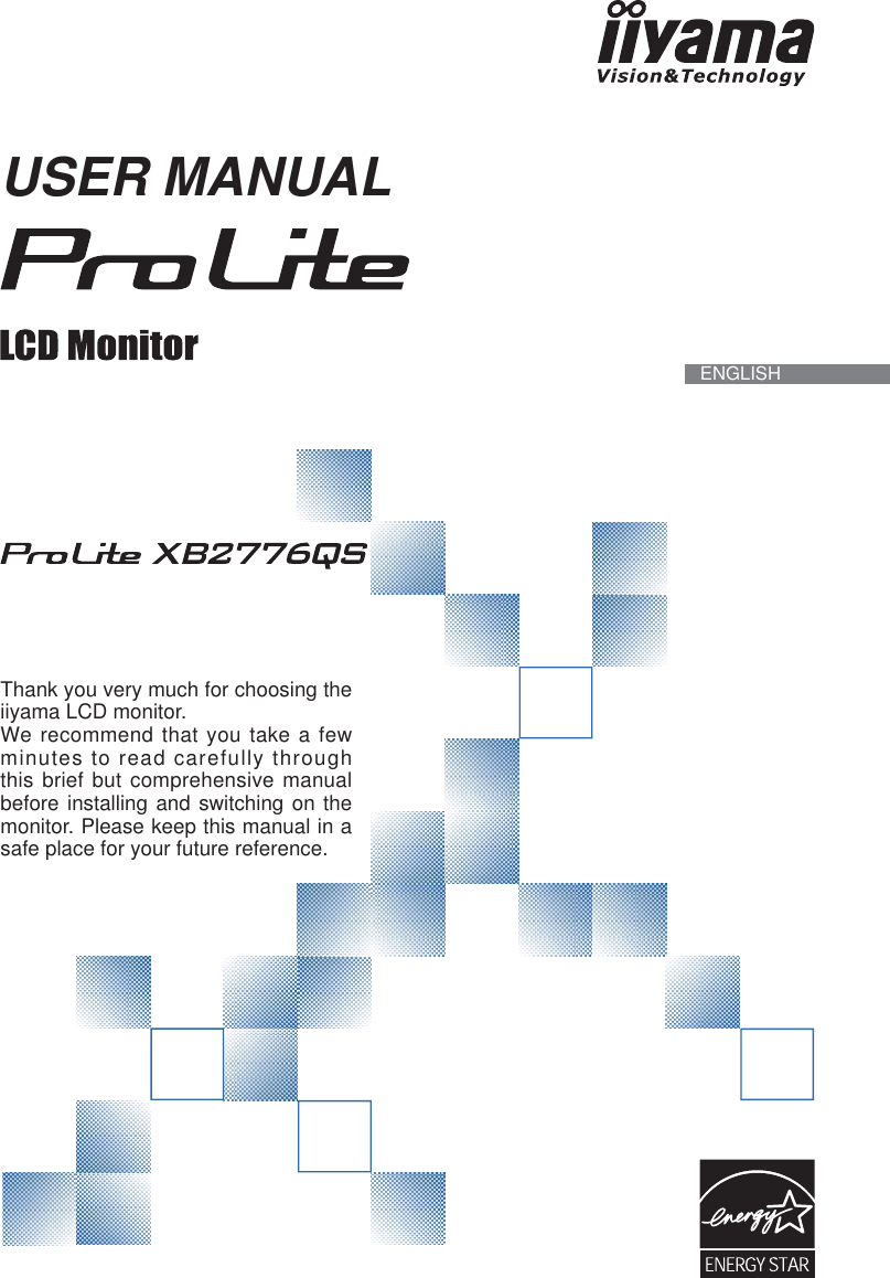 Iiyama Prolite Xb2776Qs 1 27 Owner S 